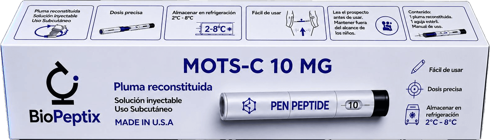 MOTS-c Pluma 10 mg