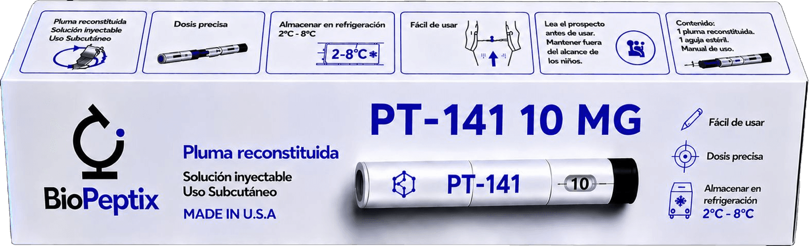 PT-141 Pluma 10 mg